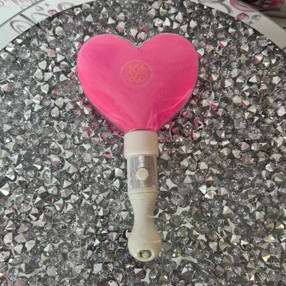 Pink Heart light stick light up pink heart concert event wandJoey yung K-pop